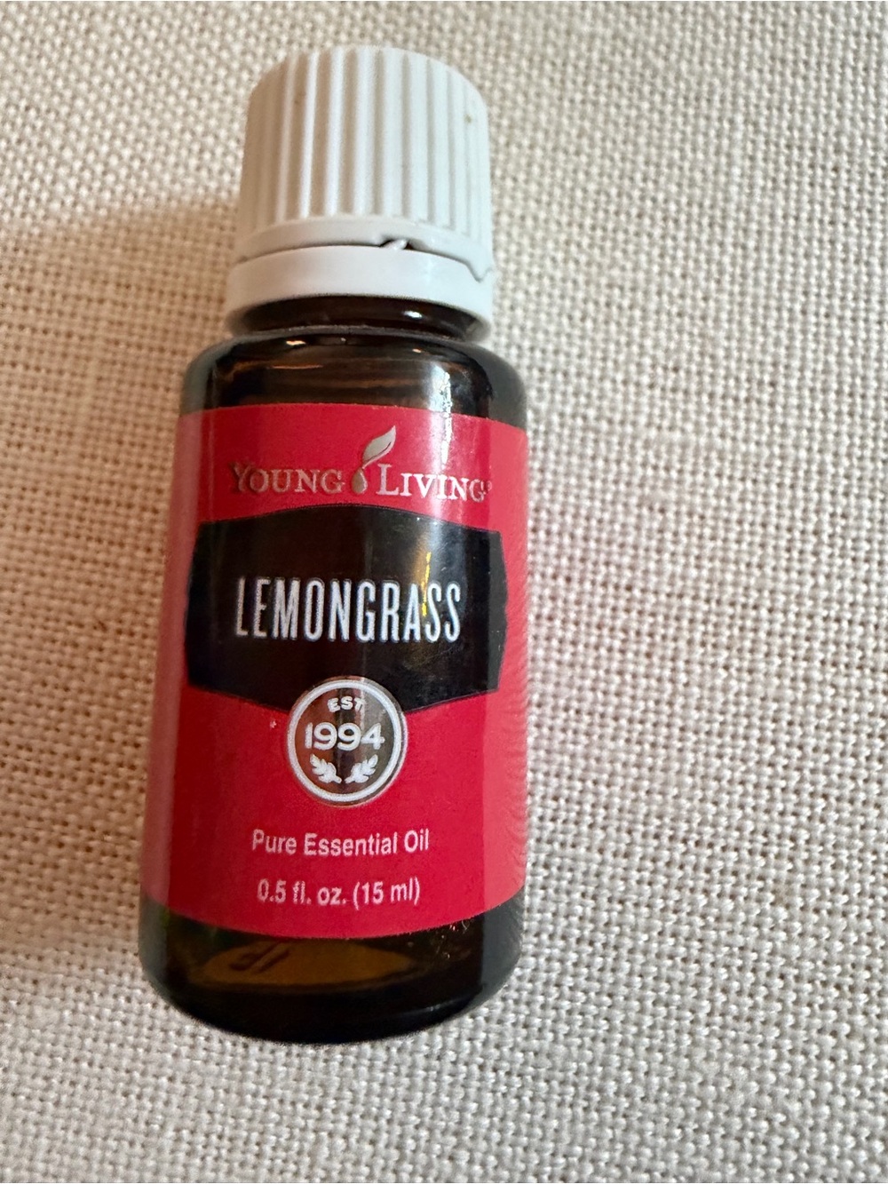 Young Living Lemongrass Essential Oil - 15 ml bottle
